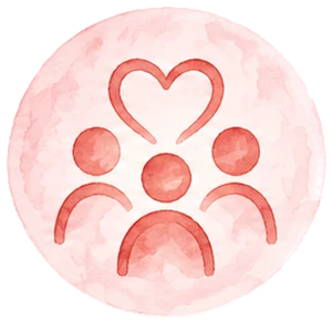 Symbol: Beziehungen stärken