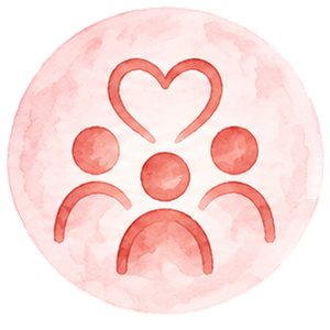 Symbol: Beziehungen stärken
